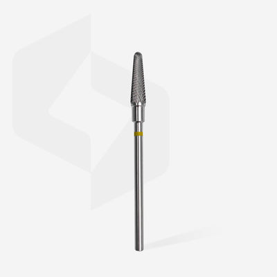 Carbide nail drill bit frustum yellow head EXPERT diameter 4 mm / working part 13 mm