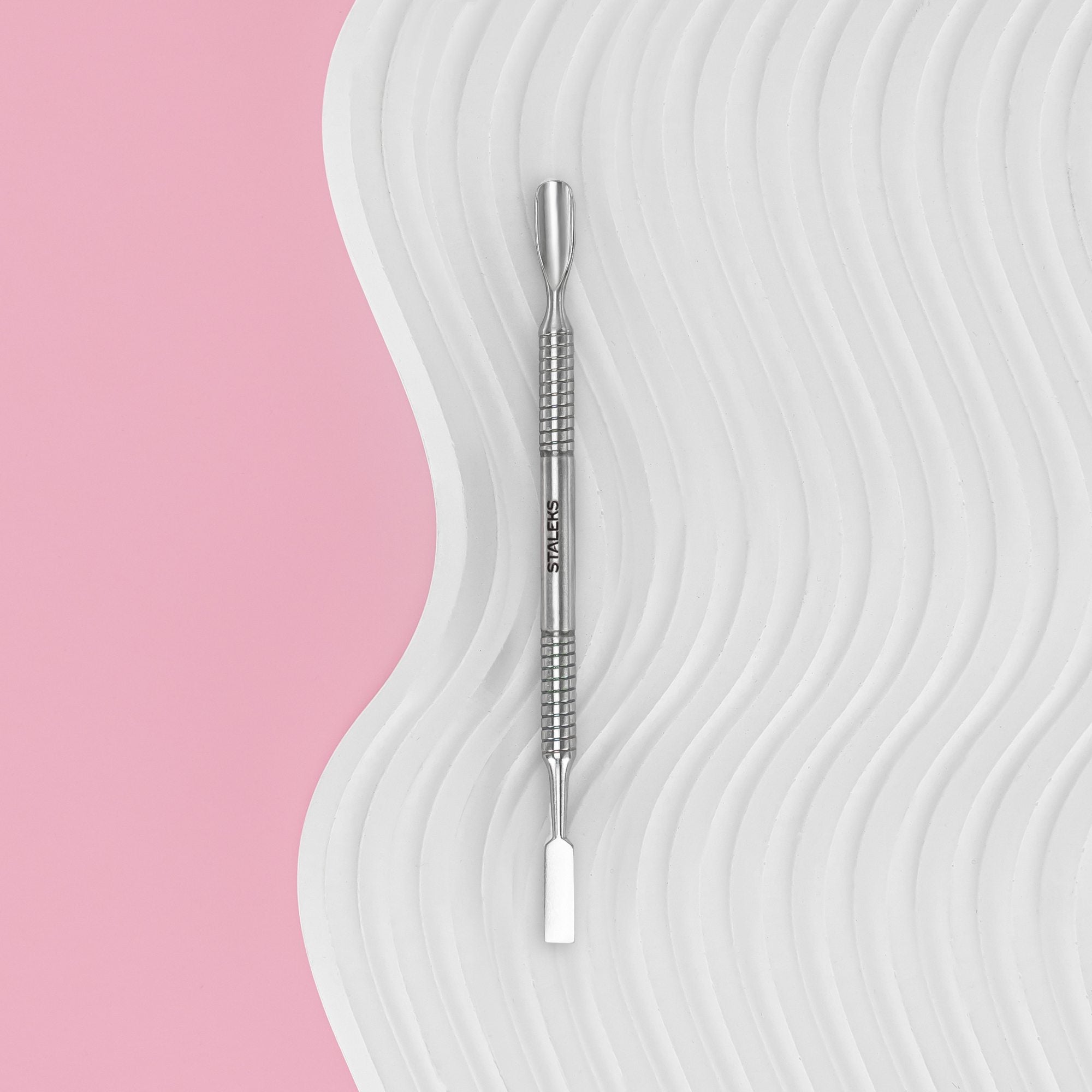PBC-20/1 STALEKS Manicure pusher BEAUTY & CARE 20 TYPE 1 (rounded pusher and rectangular pusher)