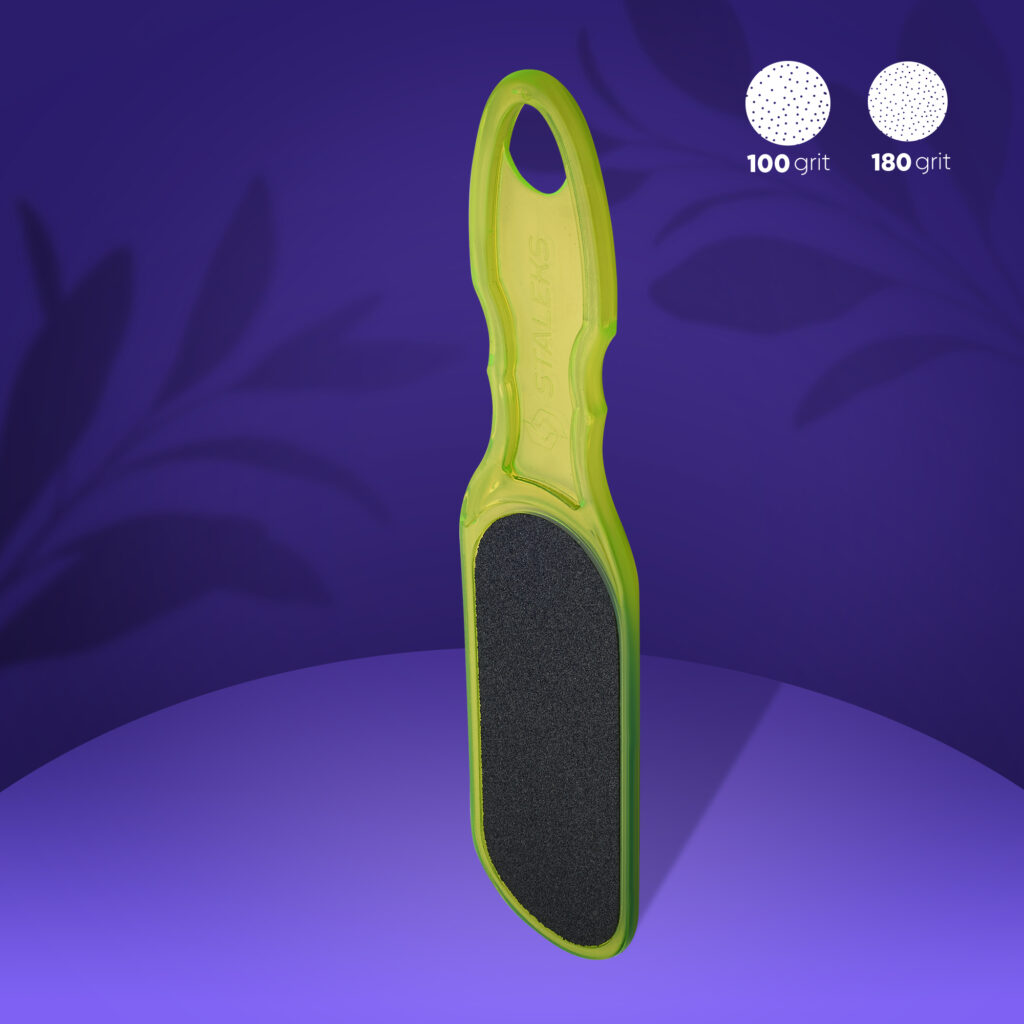 AC 10/1 Plastic foot file 100/180 grit
