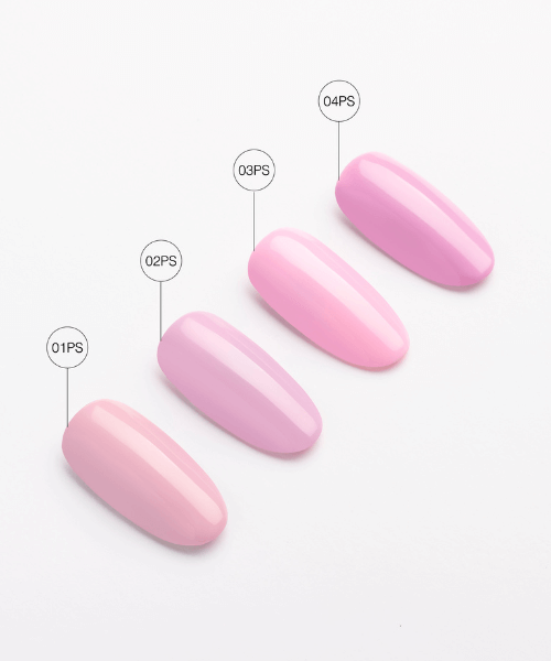 01PS Gel polish Pink Silk 7 ml image 4