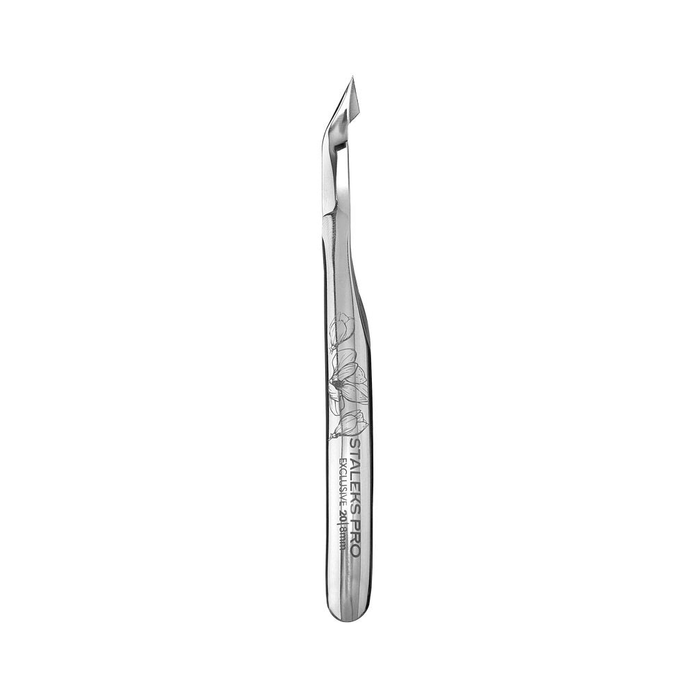 NX-20-8 m Professional cuticle nippers Staleks Pro Exclusive 20, 8 mm (Magnolia)