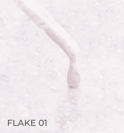 01 Cover Base gel Flake 7 ml image 1