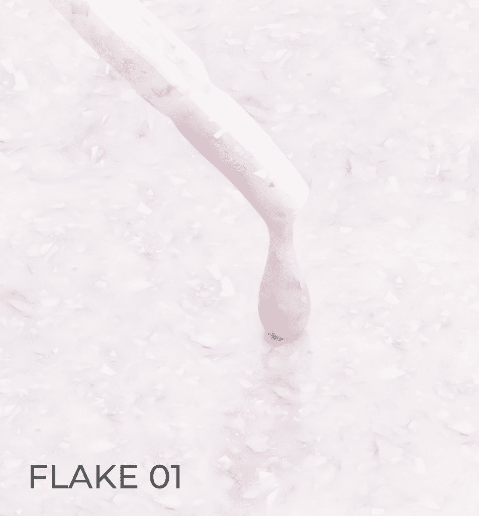 01 Cover Base gel Flake 7 ml image 1