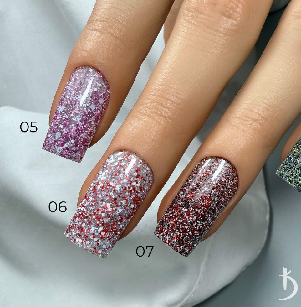 05 Color base coat "Crystal Drops", 7 ml image 2