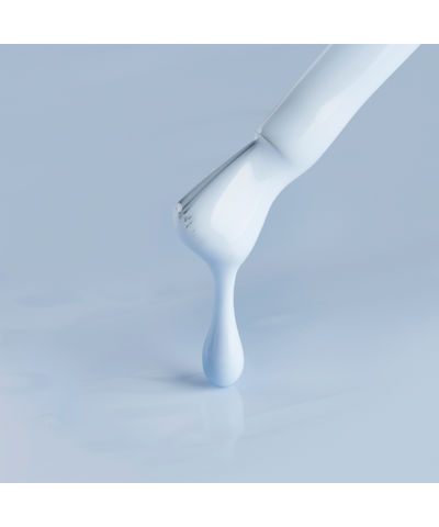 Color Rubber Base gel, Blue Sky, 7 ml image 2