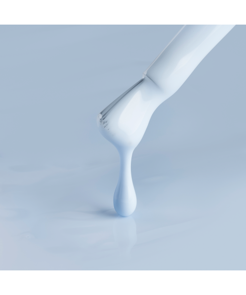 Color Rubber Base gel, Blue Sky, 7 ml image 2