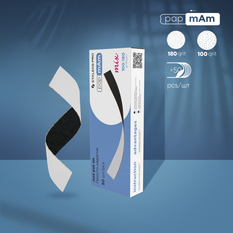 DFCEMix-22-100/180 double-sided files papmAm 50 pcs