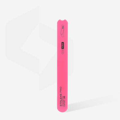 SPBE-20 Beveled straight plastic nail file (base), EXPERT 20