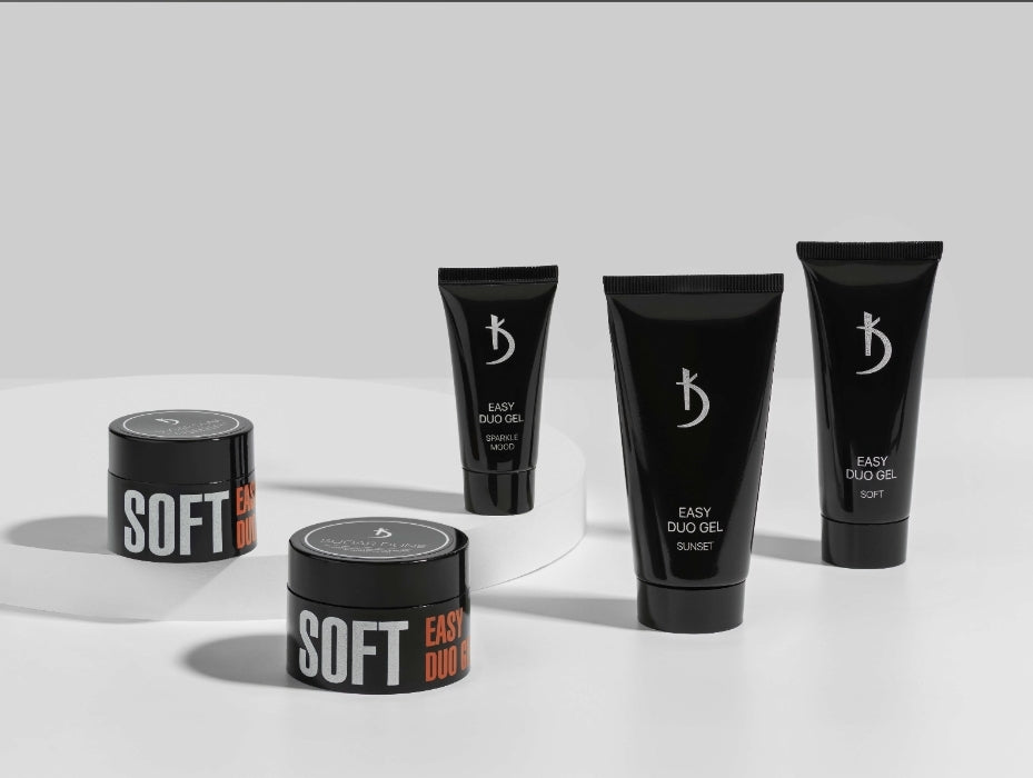 Easy Duo Gel Soft "Delicate rose" 30 g acrylic-gel system image 1