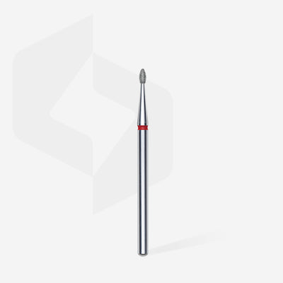 FA50R016/3.4 Diamond nail drill bit rounded bud red