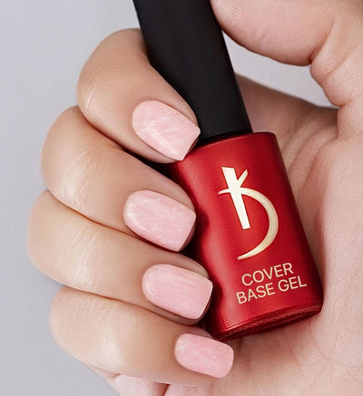 04 Cover Base gel Flake 7 ml, Pink-beige image 2