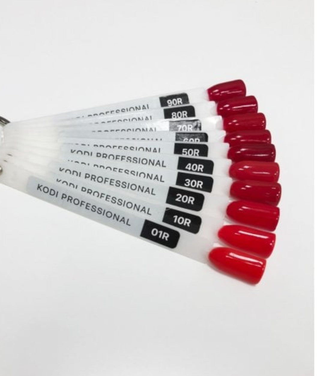 Palette of gel polishes "Red " 13 tips image 0