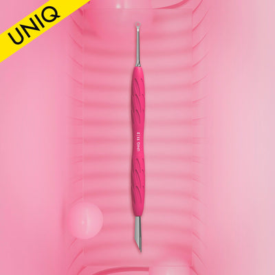 PQ-11/2 Manicure pusher Gummy with silicone handle UNIQ