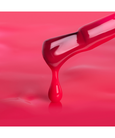 Color Rubber Base gel, Watermelon, 7ml image 2