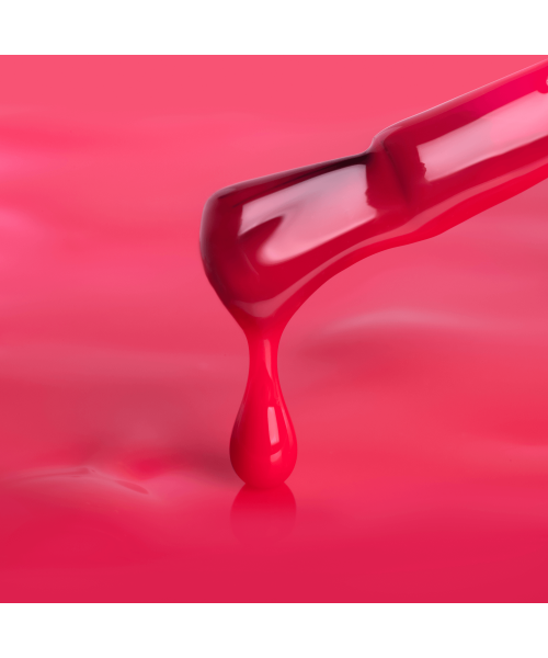 Color Rubber Base gel, Watermelon, 7ml image 2