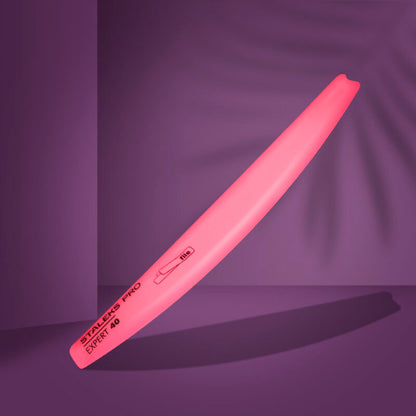 Crescent bevelled plastic base for nail file EXPERT 40