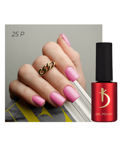 25 P Gel polish Pink 7 ml image 0