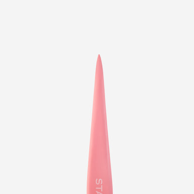 STALEKS Beauty & Care TBC-11/5 eyebrow tweezers, point tip (Type 5), pink (view 2)