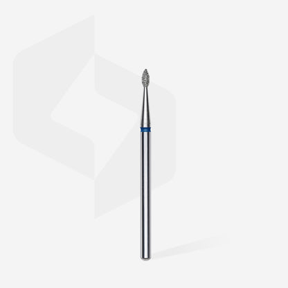 Diamond nail drill bit drop blue EXPERT head diameter 1.6 mm / working part 4 mm