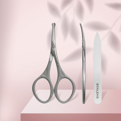 SBC-10/7 Matte scissors for children and nail file