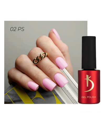 02 PS Gel polish Pink Silk 7ml image 0