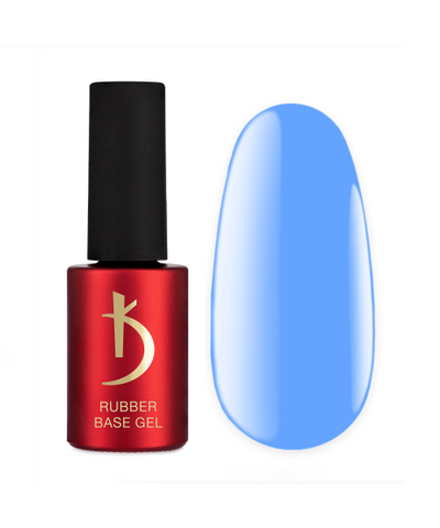 Color Rubber Base Gel, Blue, 7 ml image 0