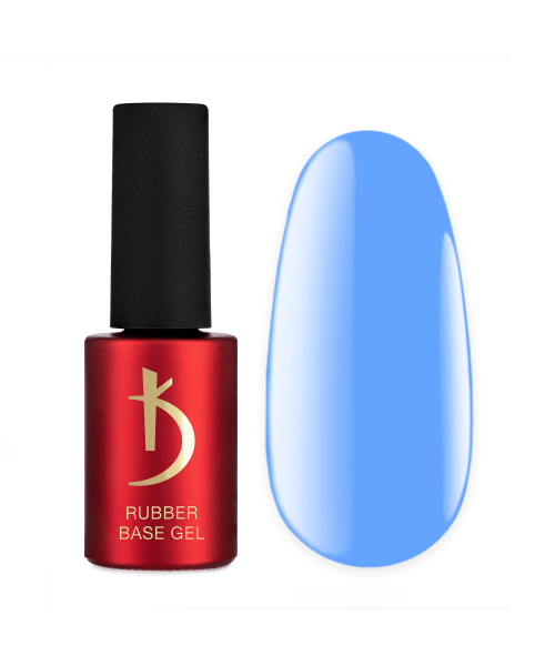 Color Rubber Base Gel, Blue, 7 ml image 0