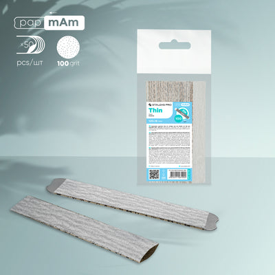 DFC-22-100 Disposable papmAm files for straight nail file Smart 50 pcs