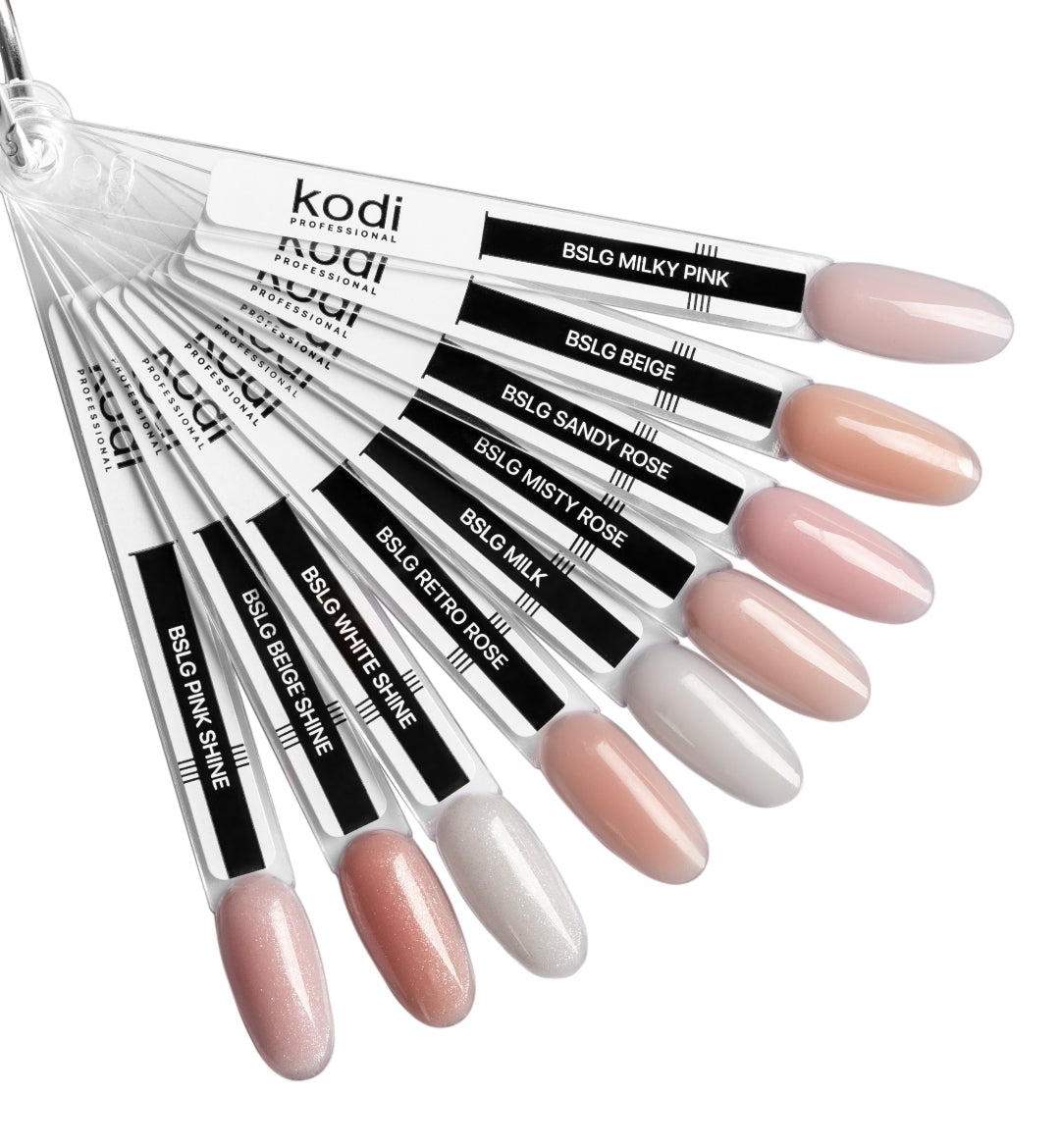 Palette of Builder self-level gel  9 tips  image 1