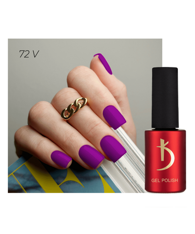 72 V Gel polish Violet 7 ml image 0