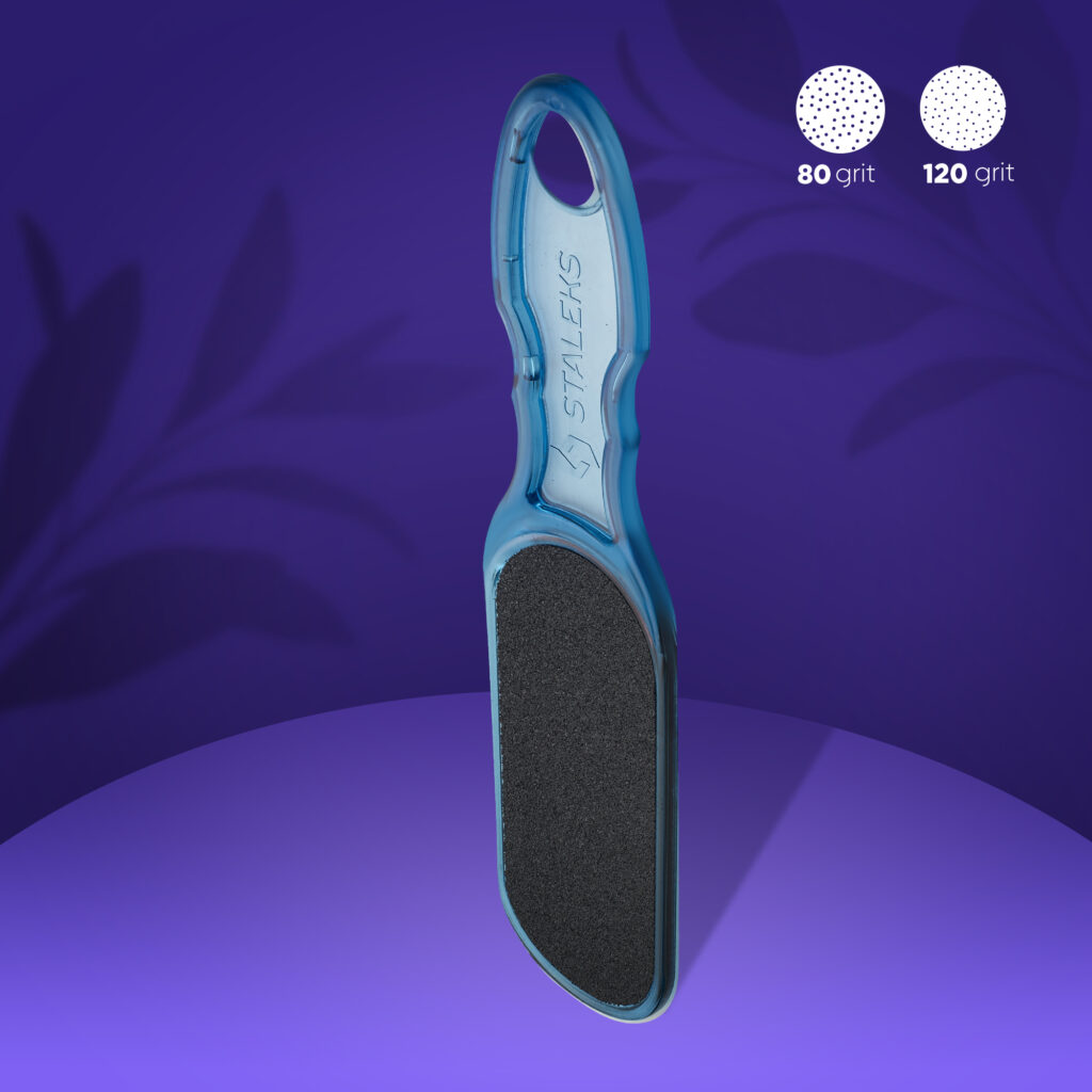 AC 10/2 Plastic foot file 80/120 grit