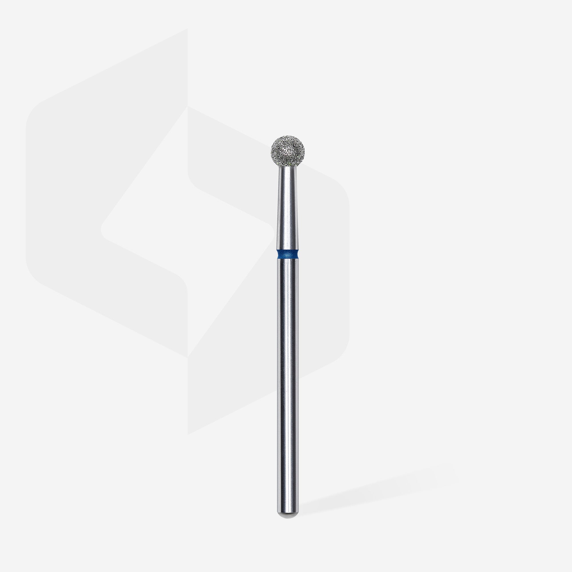 Diamond nail drill bit ball blue EXPERT head diameter 3.5 mm