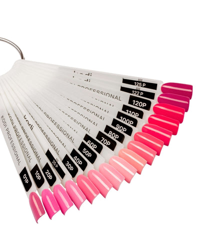 Palette of gel polishes "Pink " 16 tips image 1