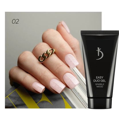 Easy Duo Gel Sparkle Mood N2, 15 gr acrylic-gel system image 2