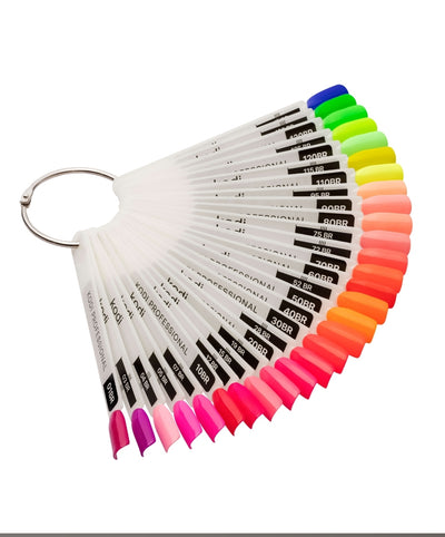 Palette of gel polishes "Bright " 29 tips image 0