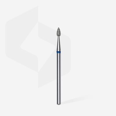 FA40B023/5 DIAMOND NAIL DRILL BIT, "DROP" , BLUE