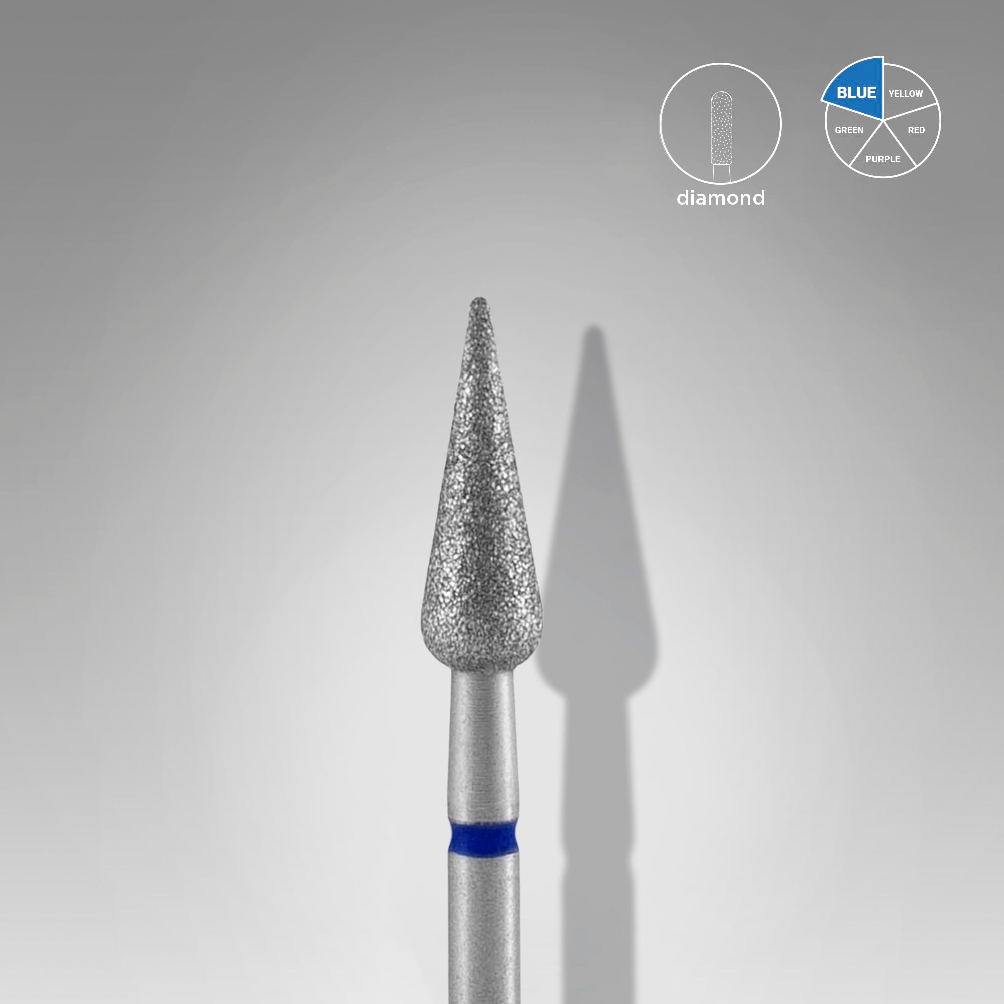FA100B040/12 Diamond Drill Bits pear, blue  image 0