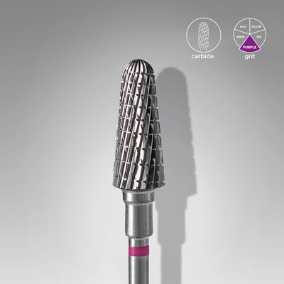 Carbide nail drill bit frustum purple head EXPERT diameter 6 mm / working part 14 mm