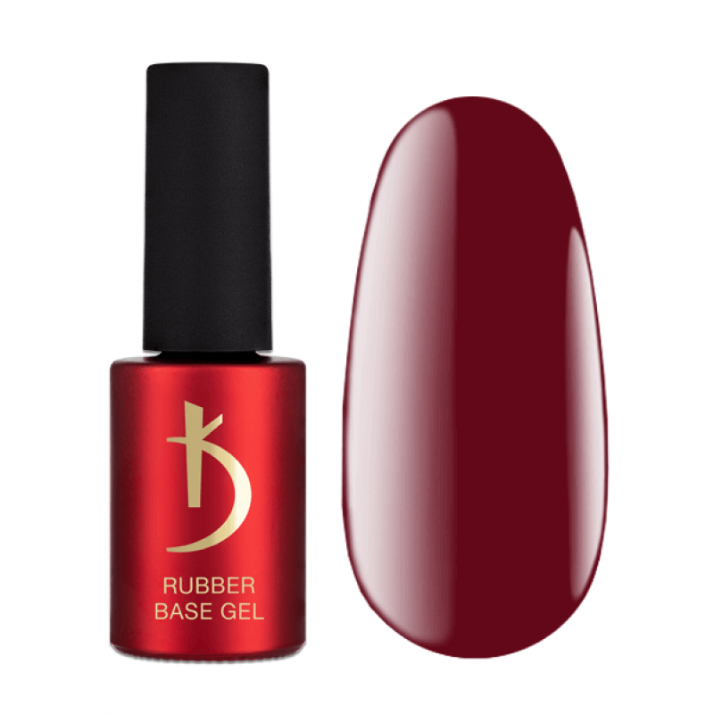 Color Rubber Base  gel,  Beetroot, 7 ml image 0