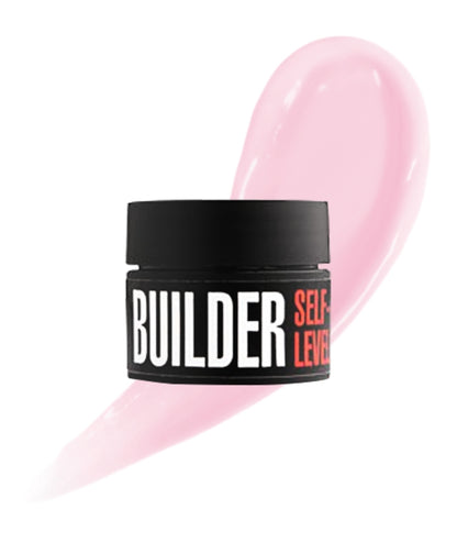 Builder self-level gel MILKY PINK 30 ml Hema-free  image 0
