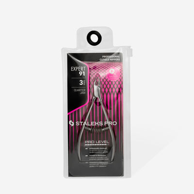 NE-91-3 Professional cuticle nippers Staleks Pro Expert 91, 3 mm