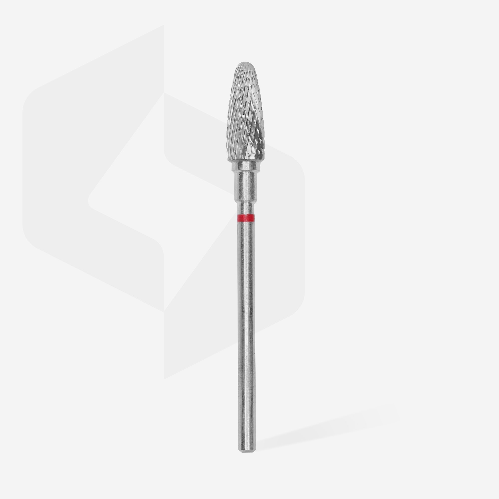 FT90R050/13 Carbide drill bit, "corn", red, 5 mm/ working part 13 mm