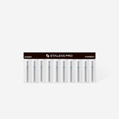 FA01B027 DIAMOND NAIL DRILL BIT, "BALL", BLUE