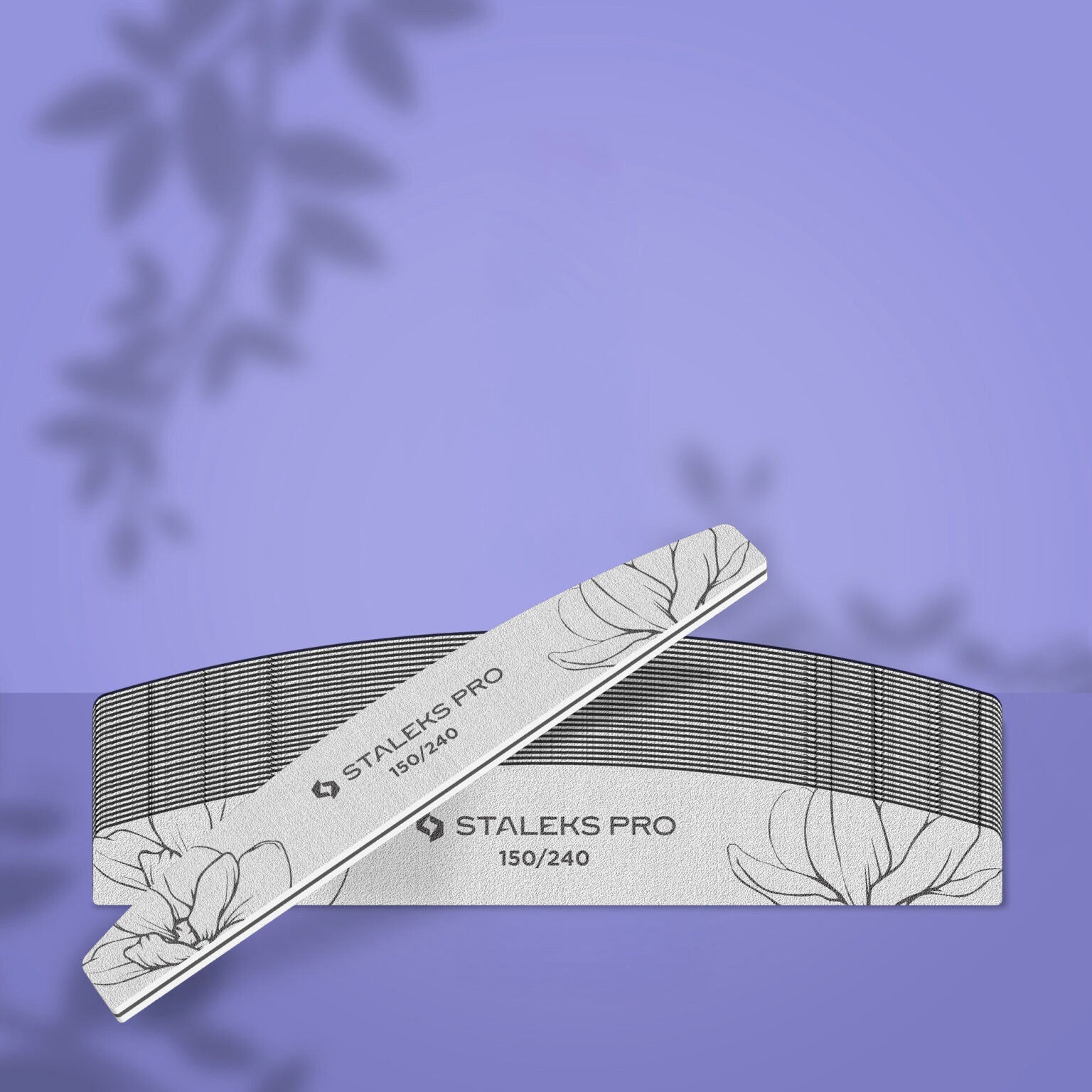 Crescent mineral nail file 25 pcs