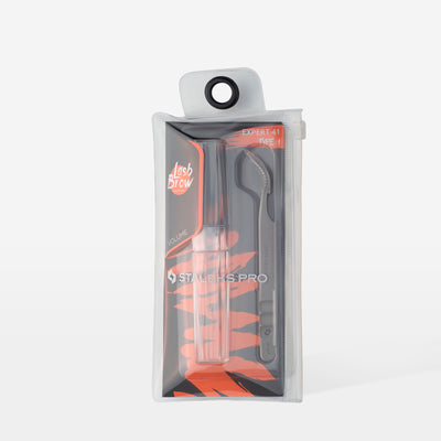 TE-41/1                   Professional eyelash tweezers                        EXPERT 41 type 1