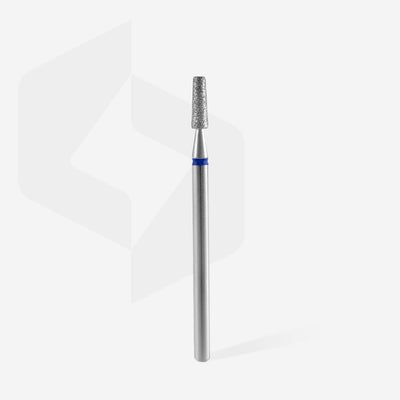 Diamond drill bit, blue, frastum