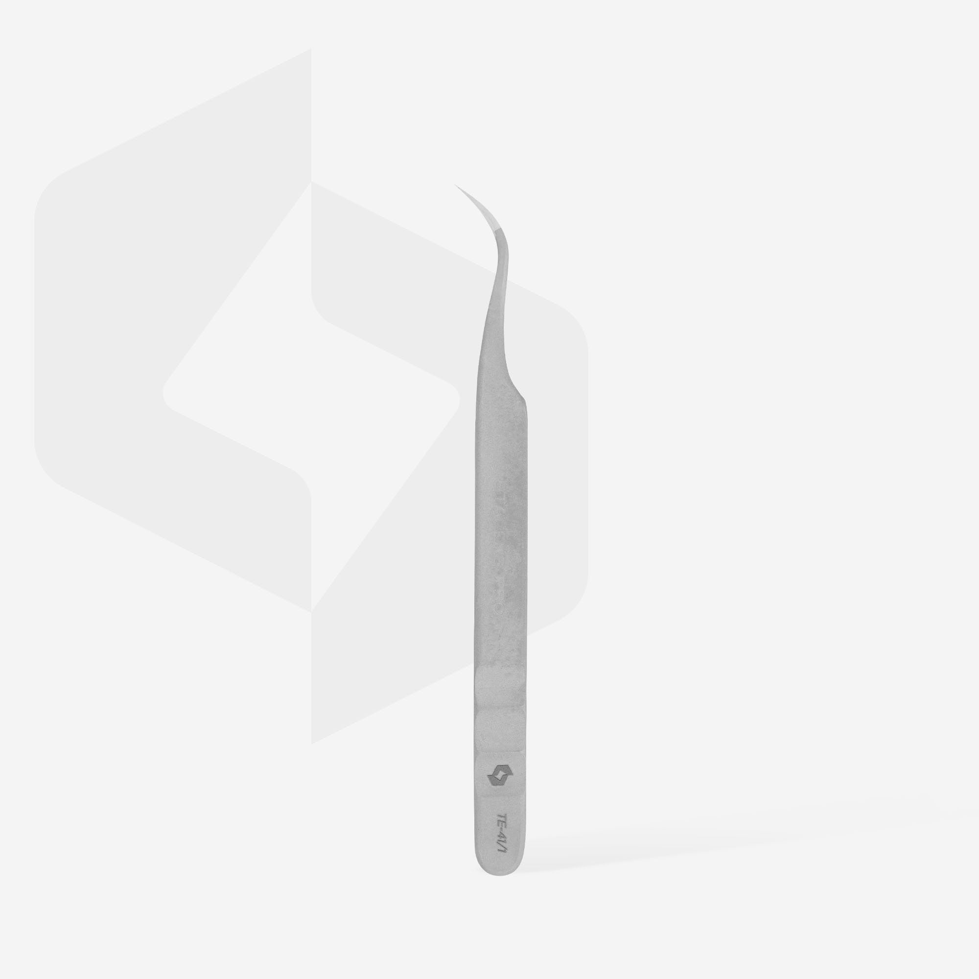 TE-41/1                   Professional eyelash tweezers                        EXPERT 41 type 1