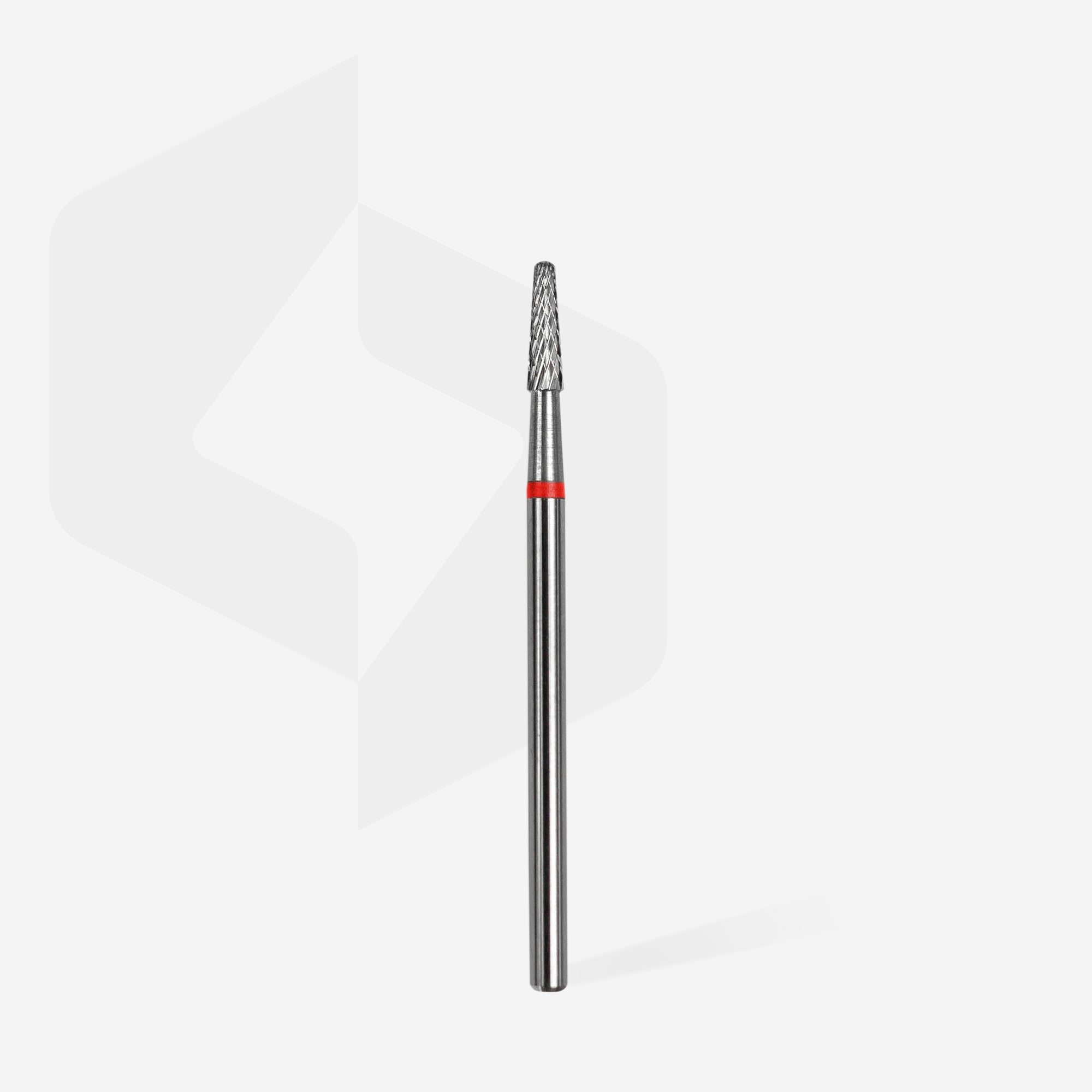 Carbide nail drill bit cone red EXPERT head diameter 2.3 mm / working part 8 mm