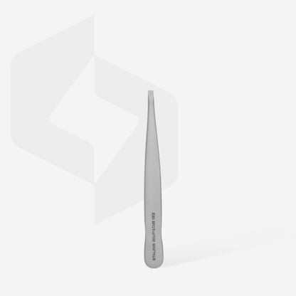 Eyebrow tweezers BEAUTY & CARE 10 TYPE 2 (narrow straight)