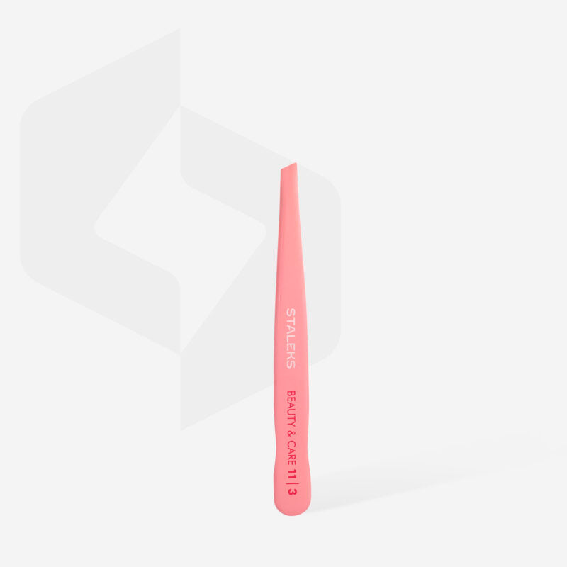 Eyebrow tweezers BEAUTY & CARE 11 TYPE 3 (wide bevelled)